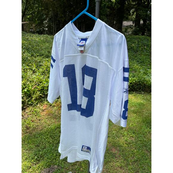 WHITE PEYTON MANNING #18 REEBOK NFL INDIANAPOLIS COLTS JERSEY 2000'S PRE-OWNED - Picture 3 of 4